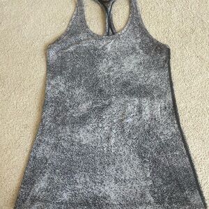 Women's Gray Lululemon Racerback Top